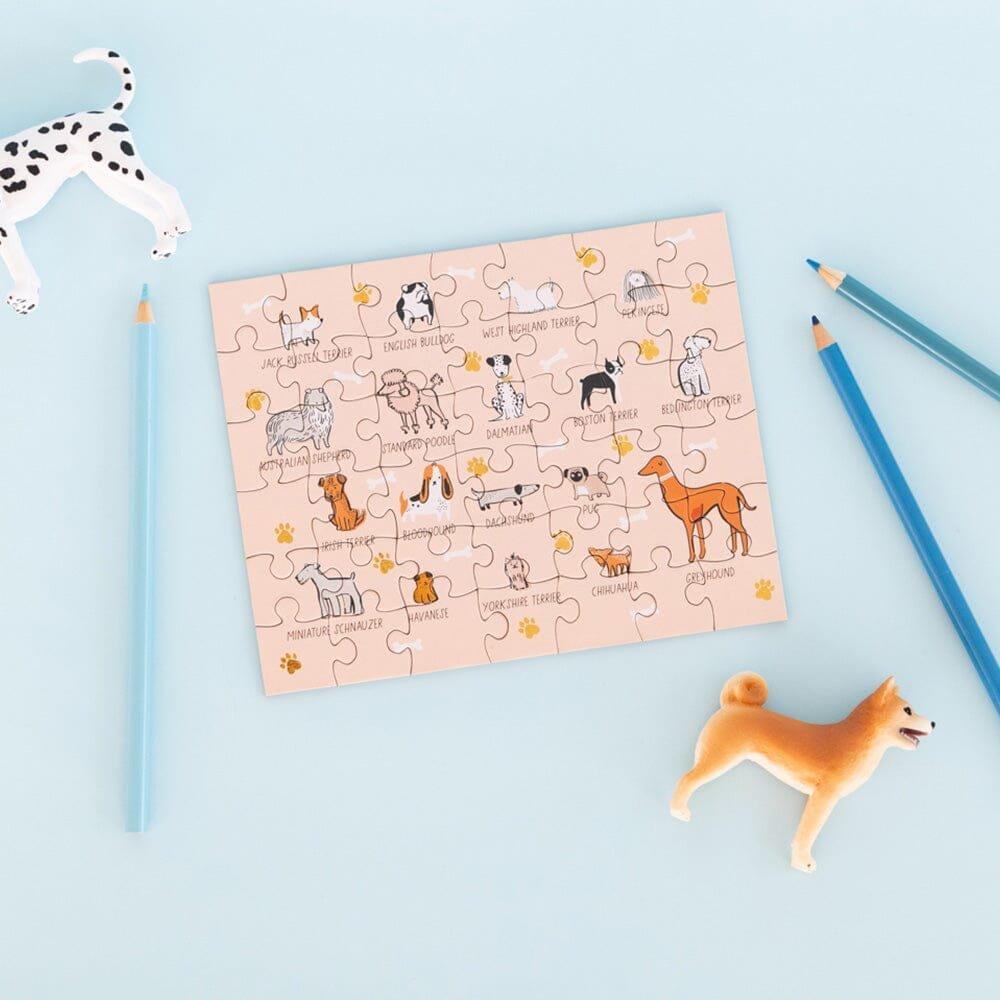 Bow Wow Puppy Double-Sided Mini Puzzle image number 2