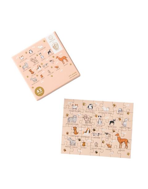 Bow Wow Puppy Double-Sided Mini Puzzle