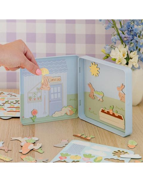 Bunnies In The Garden Magnetic Dress Up Game