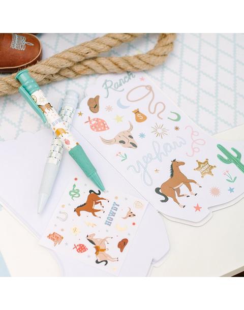 Yeehaw Sticker + Sketch Book
