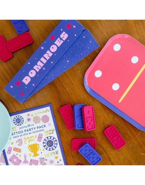 Silicone Dominoes Game Set