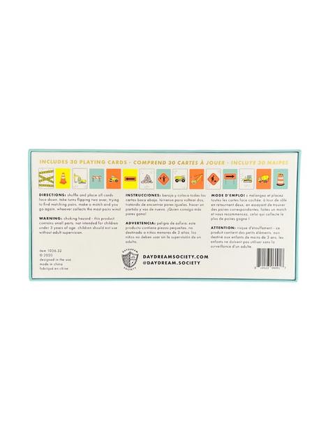 Under Construction Memory Match Game