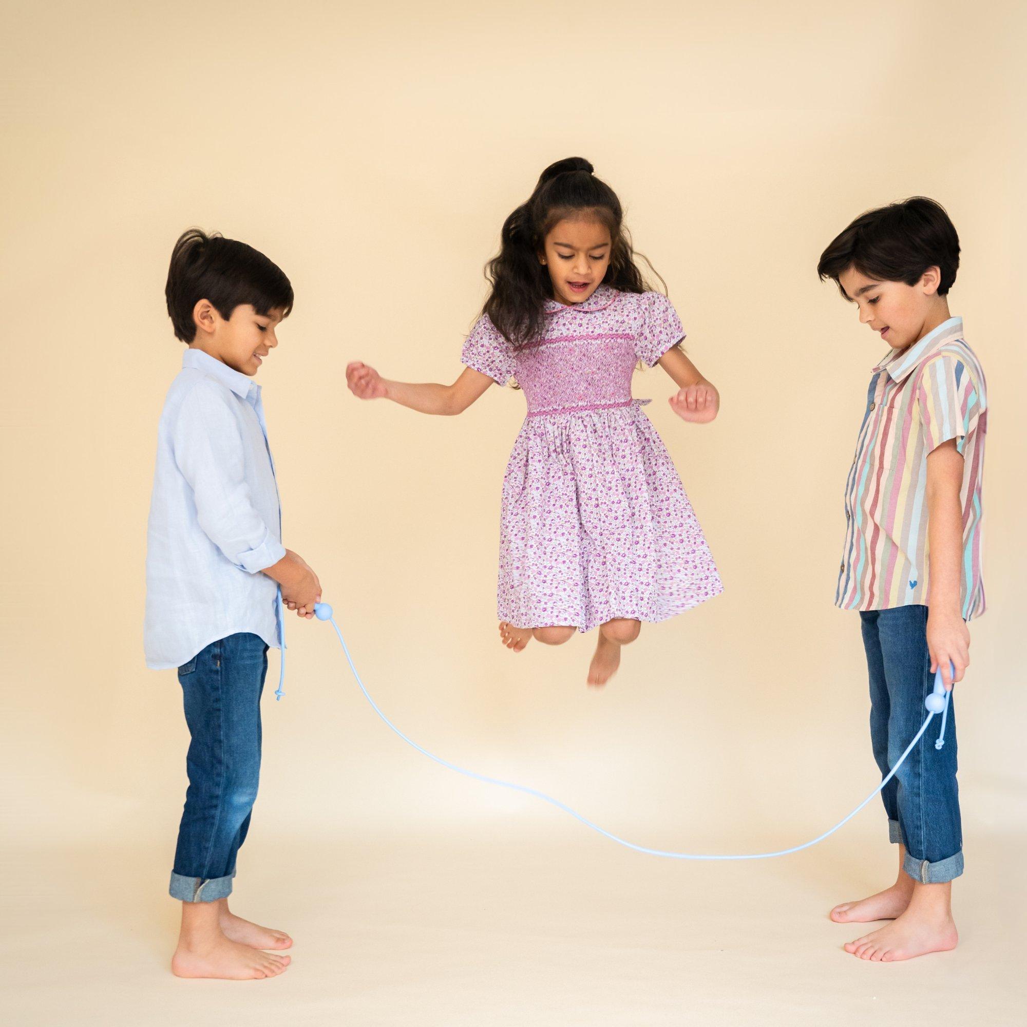 Camp Explorer Blue Silicone Jump Rope image number 3