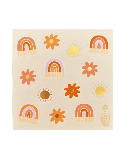 Boho Rainbow Sticker Set