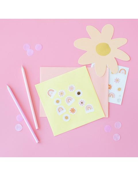 Boho Rainbow Sticker Set