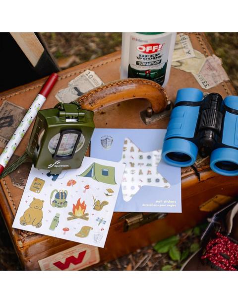 Camp Explorer Nail Stickers