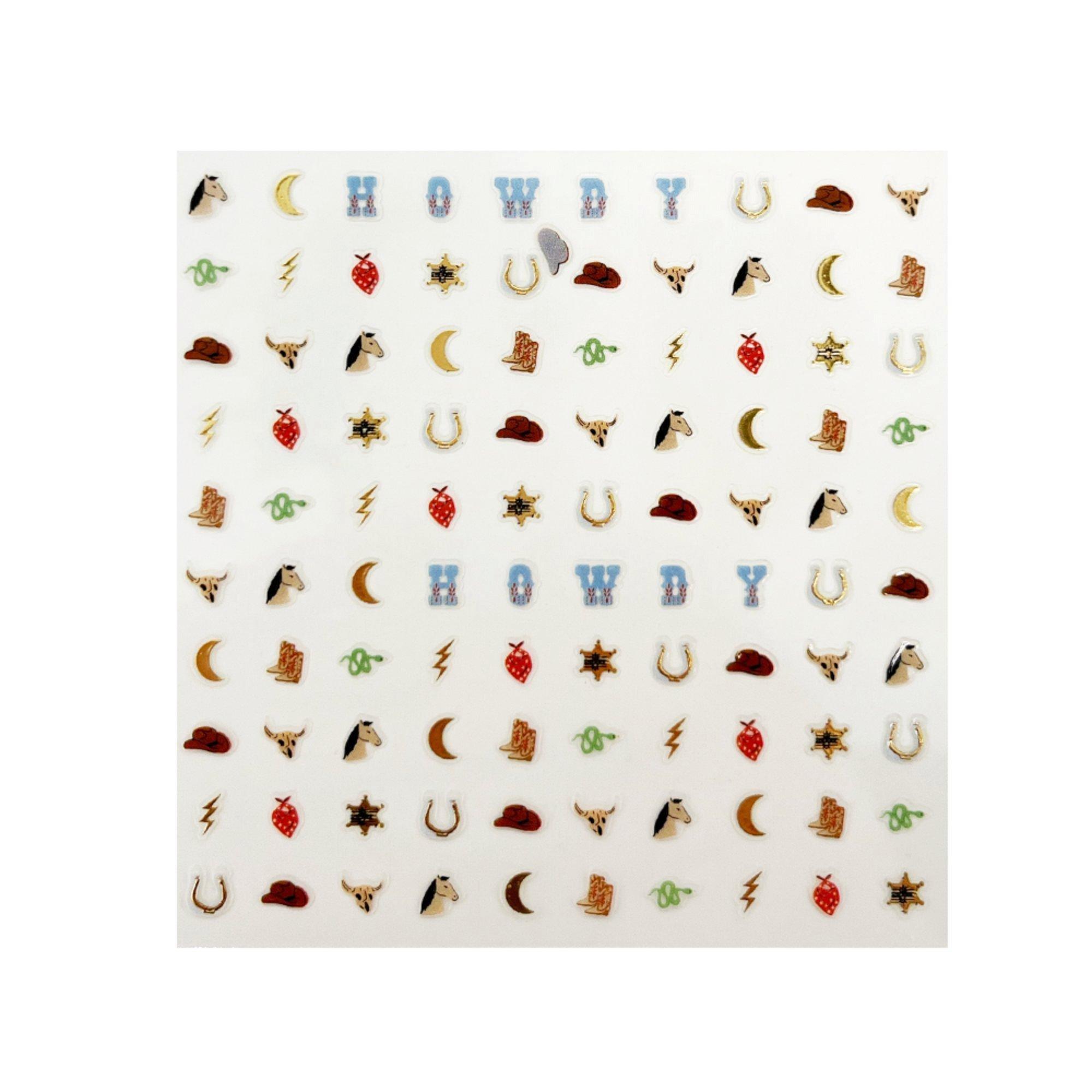 Yeehaw Nail Stickers image number 1
