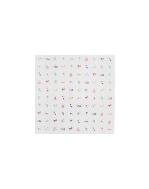 U.S. of Yay Patriotic Nail Stickers