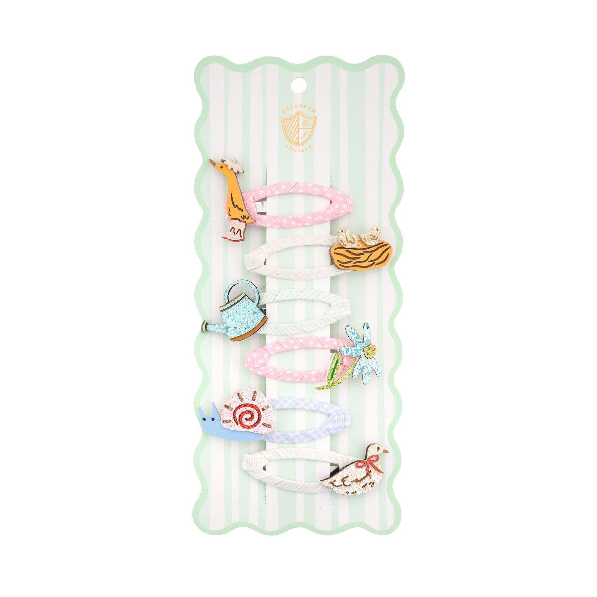Silly Goose Garden Hair Clip Set image number 0