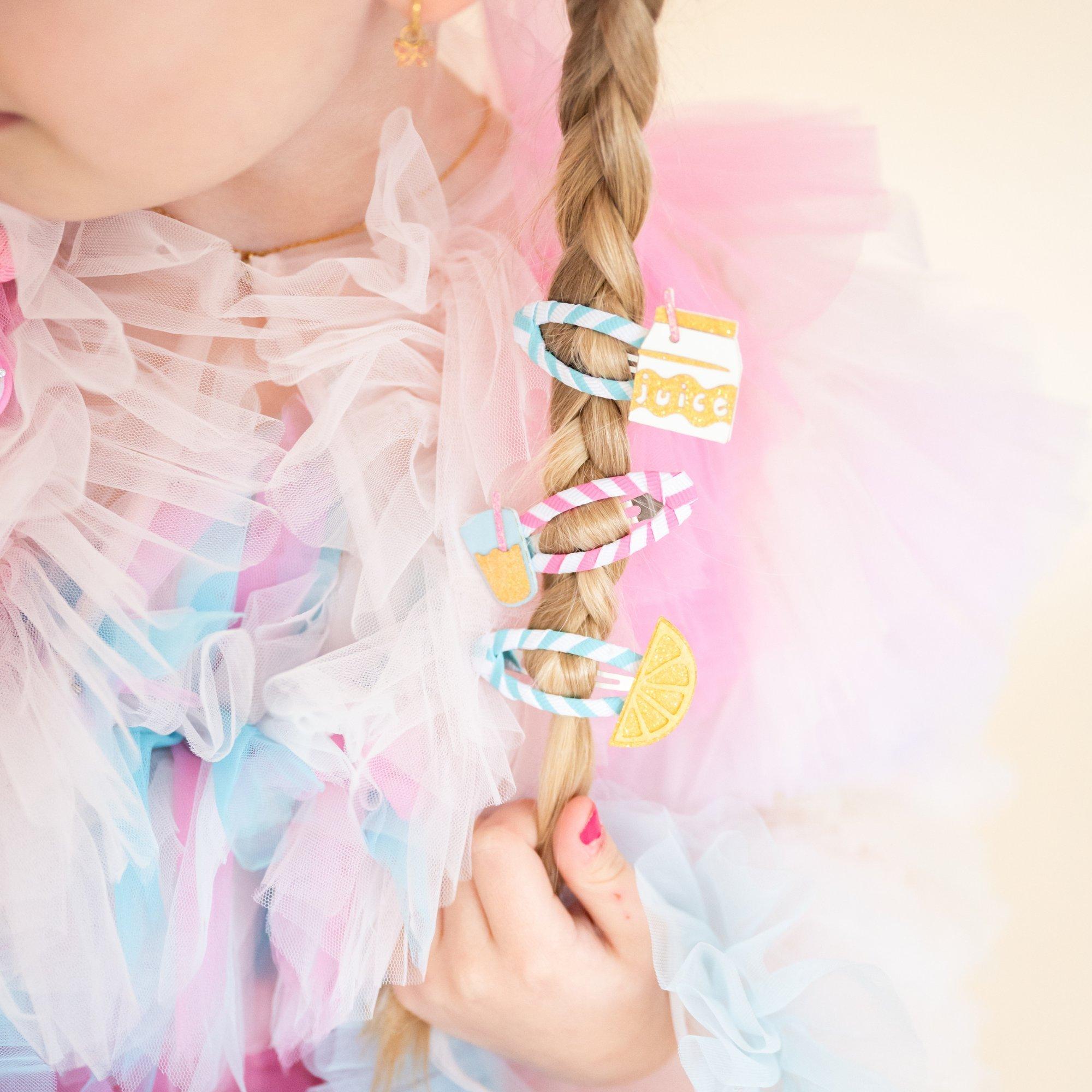 Orange Juice Hair Clip Set image number 1