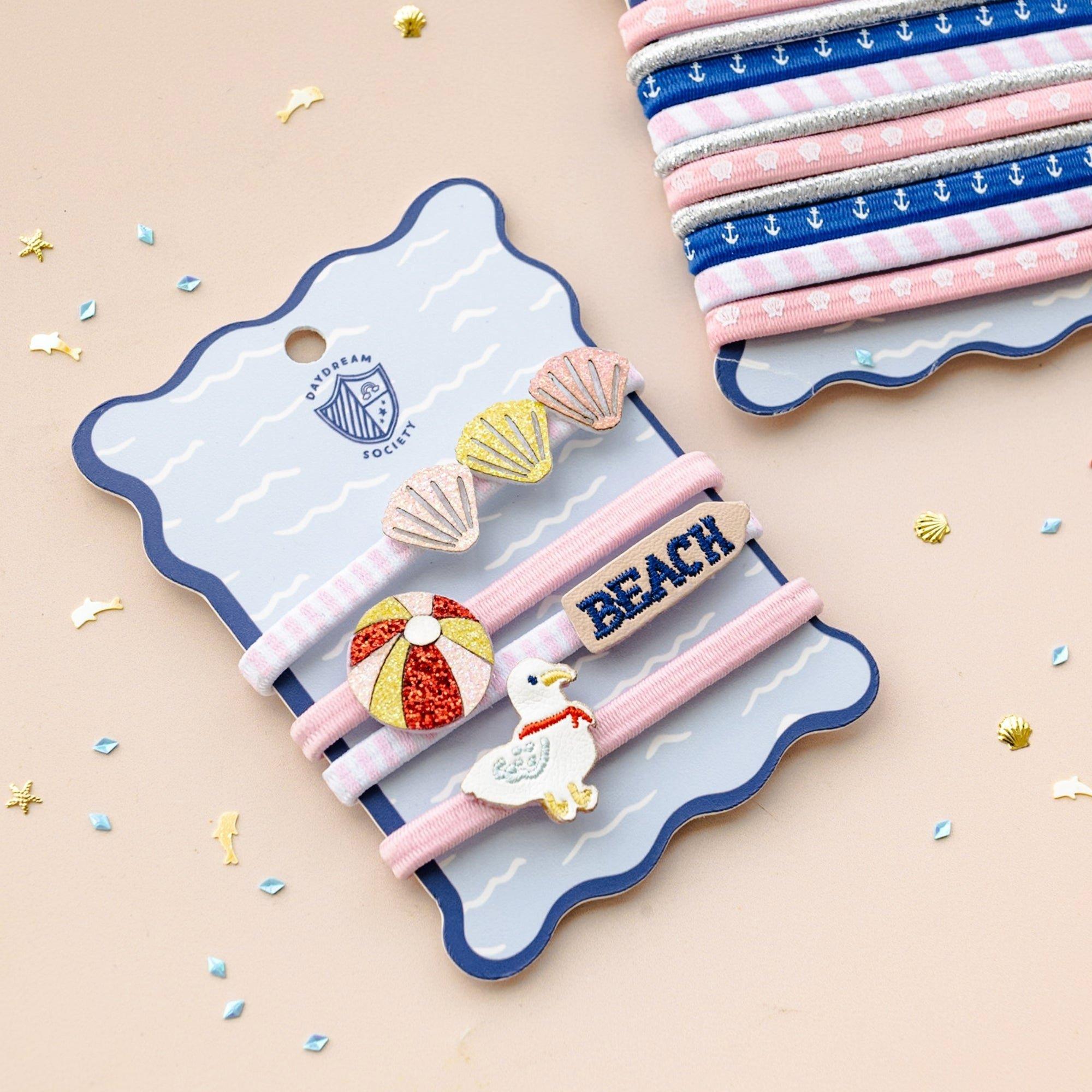 Seaside Embellished Hair Tie Set image number 2