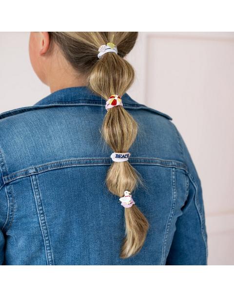 Seaside Embellished Hair Tie Set