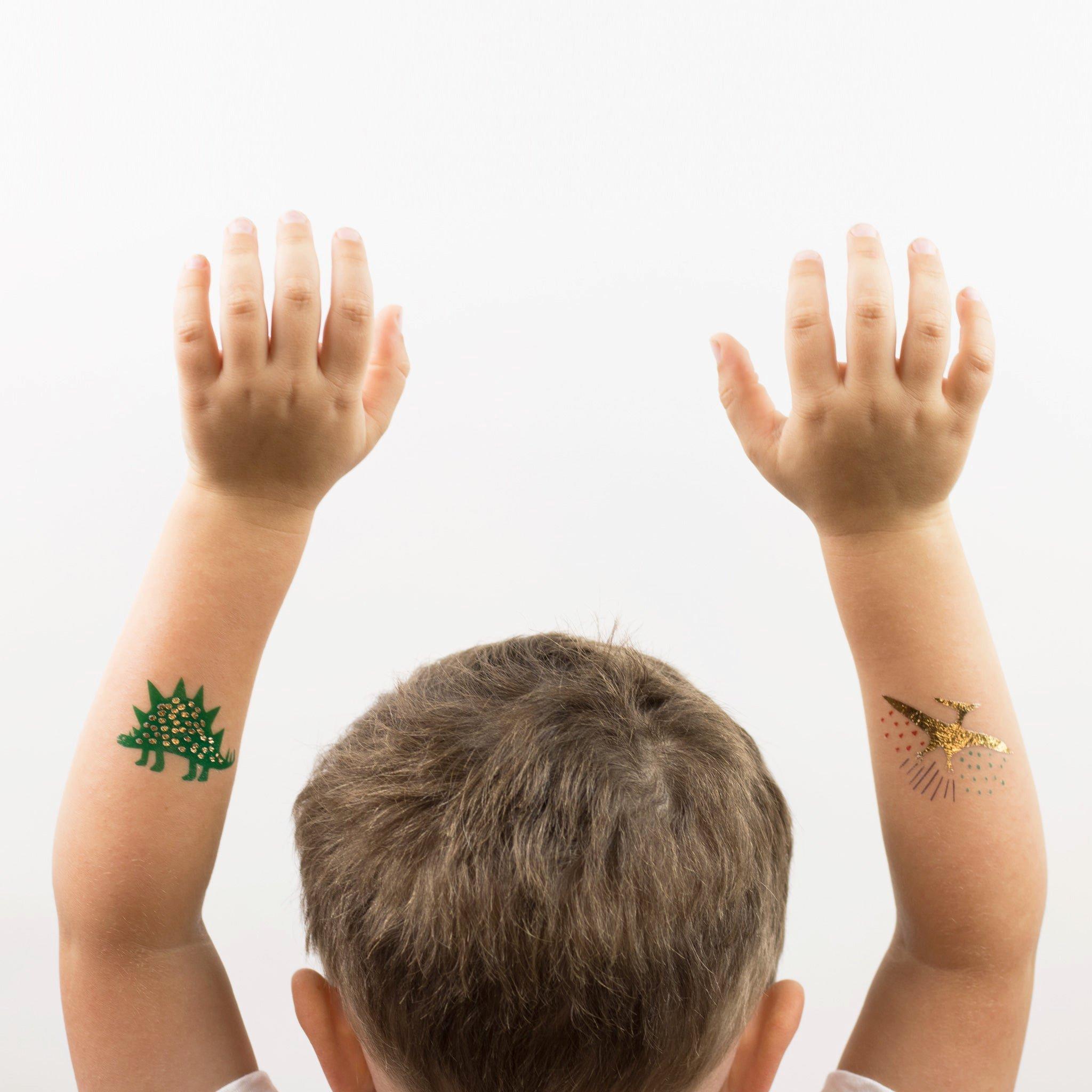 Dinomite Temporary Tattoos image number 1