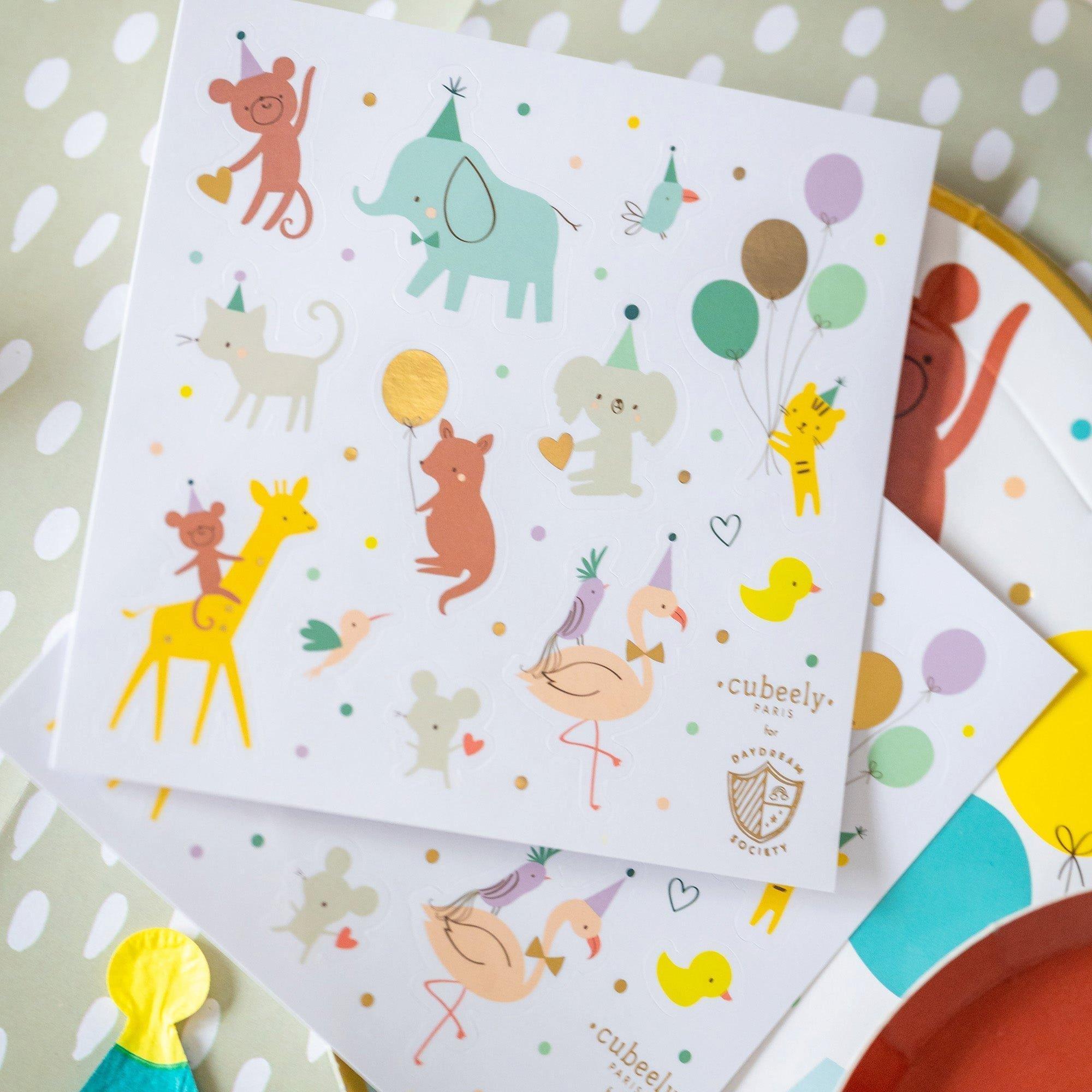 Little Celebrations Baby Animal Stickers image number 1