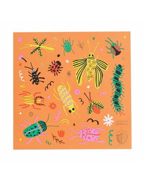 Backyard Bugs Sticker Set