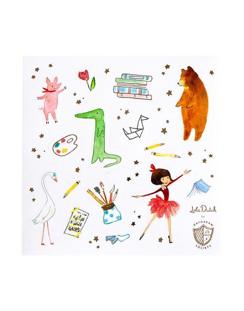 Lola Dutch Sticker Set
