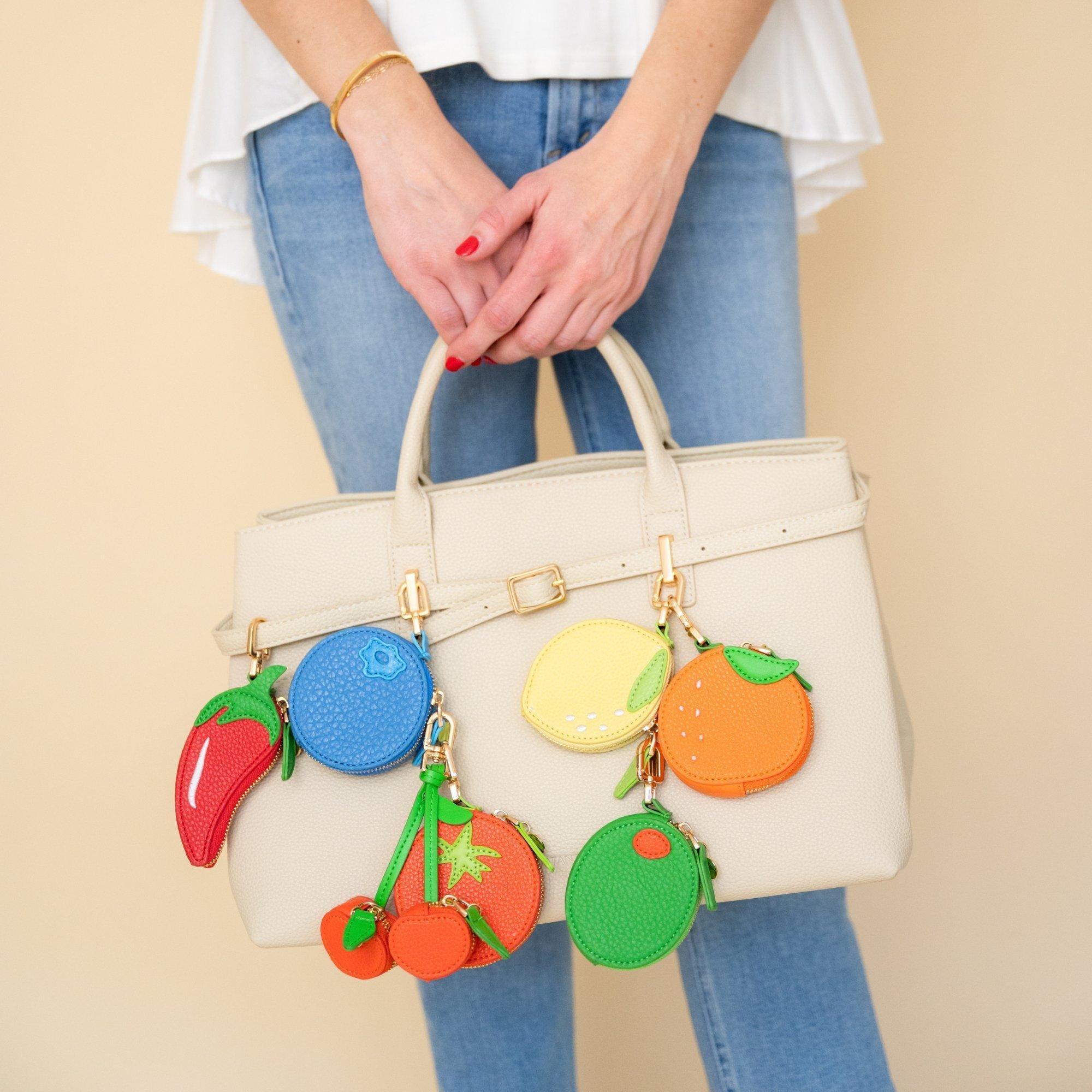 Orange Bag Charm image number 1