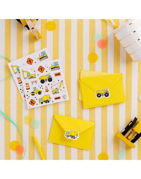 Under Construction Sticker Set
