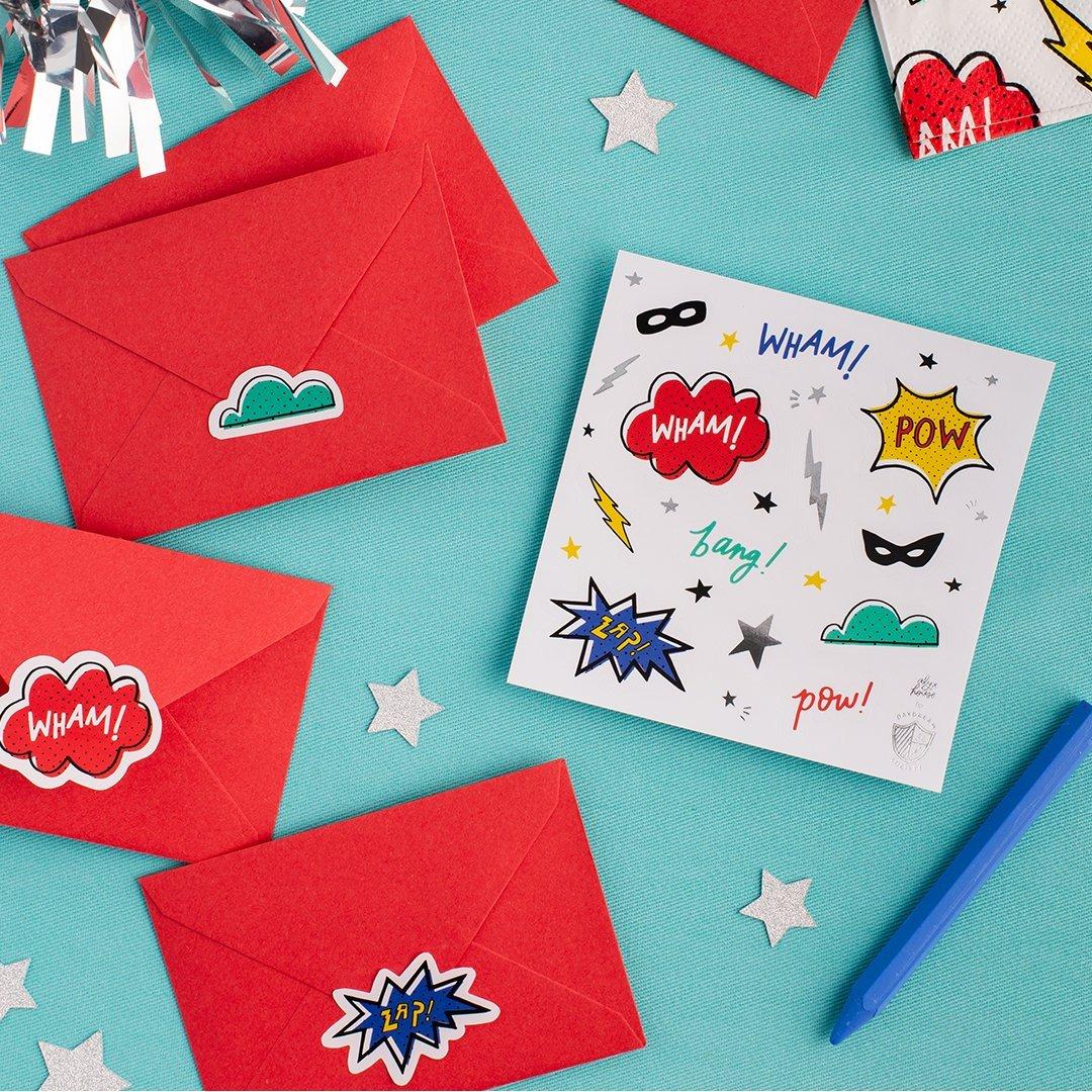 Superhero Sticker Set image number 1