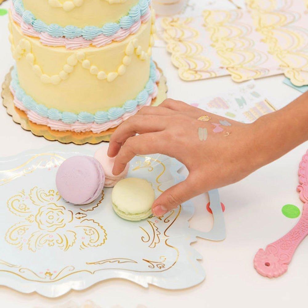 Let Them Eat Cake Temporary Tattoos image number 2