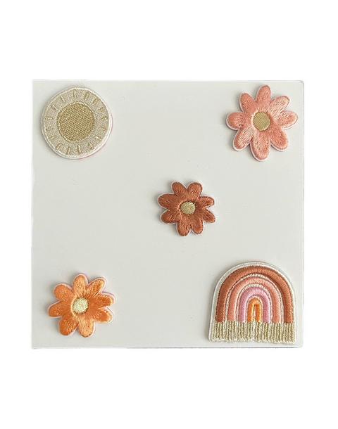 Boho Rainbow Patch Set