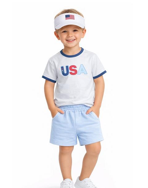 American Flag Visor