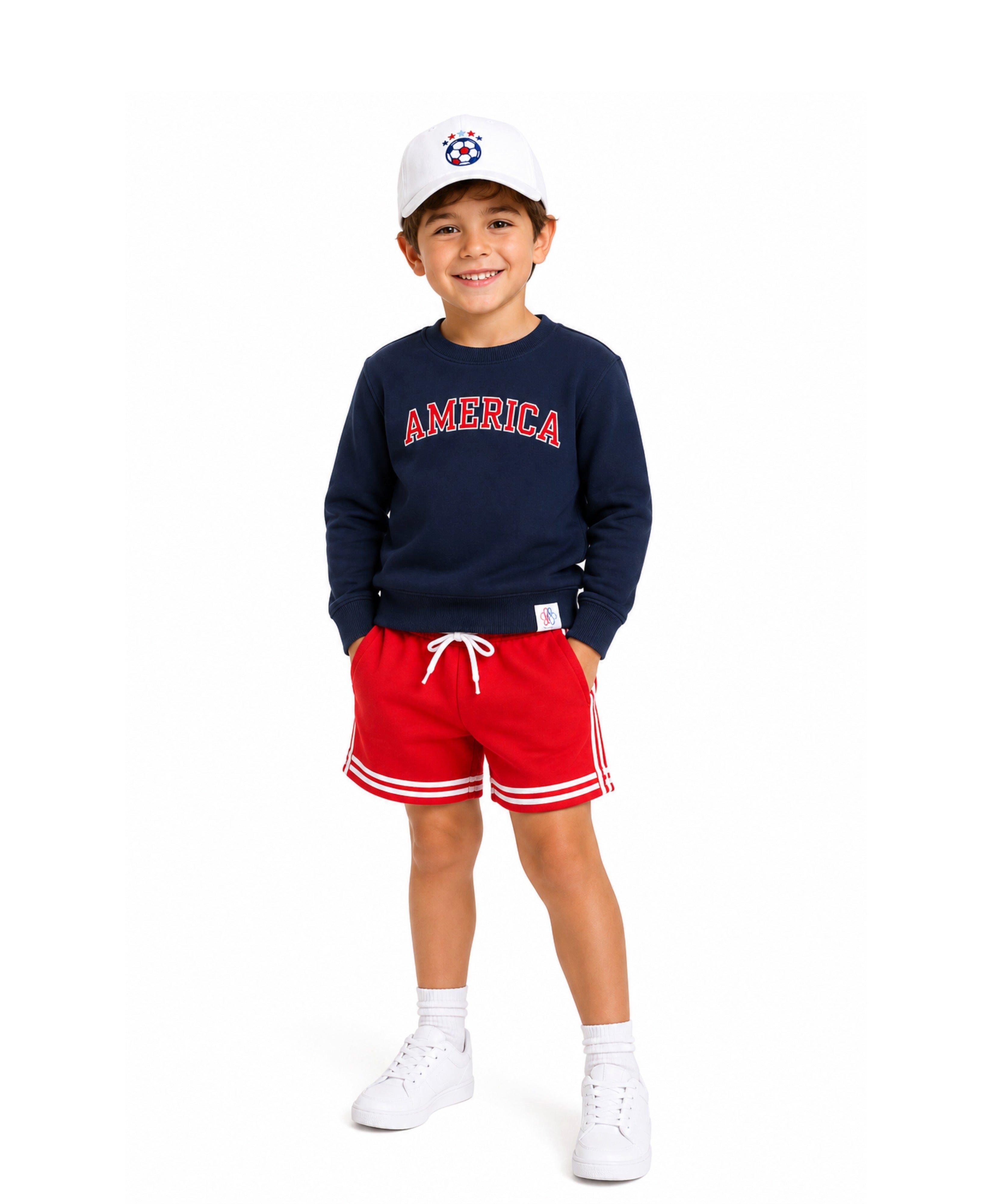 USA Soccer Baseball Hat image number 1