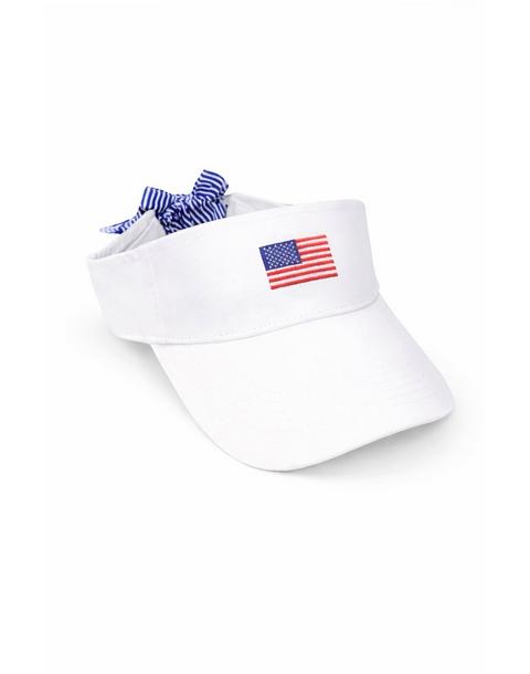 American Flag Bow Visor