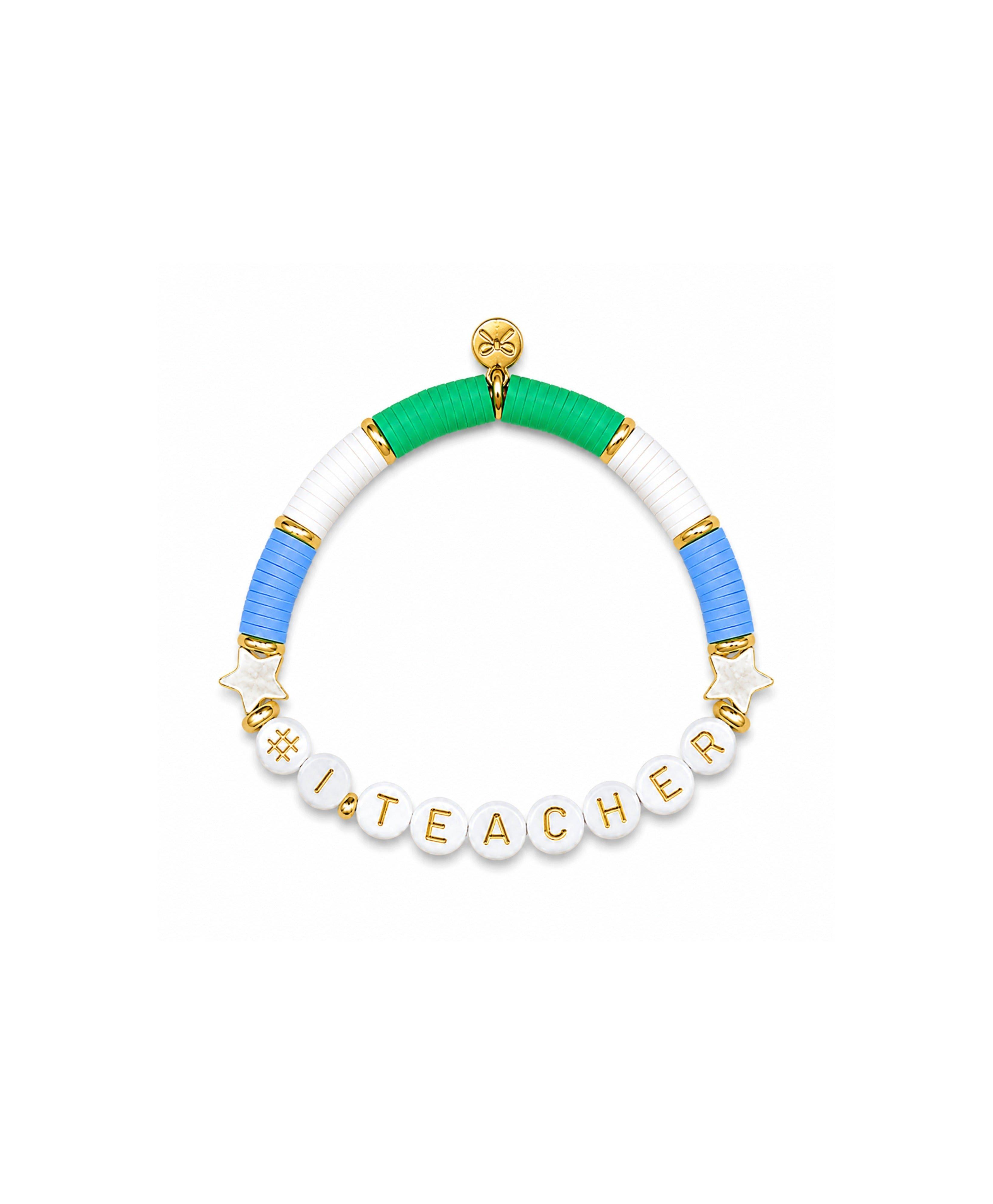 #1 Teacher Women's Bracelet image number 2