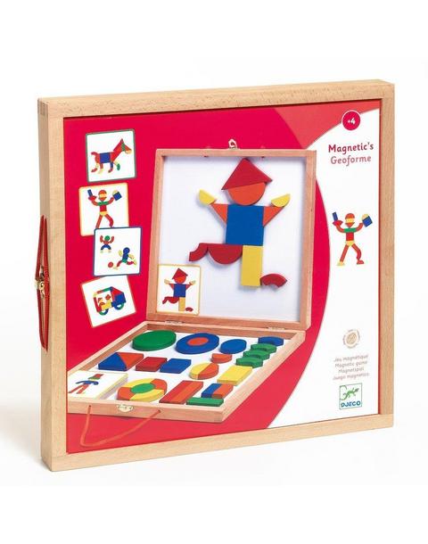 Wooden Magnets Geoform
