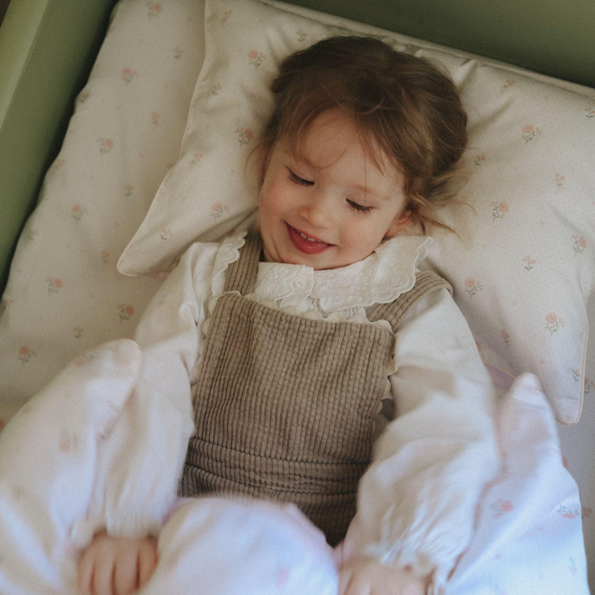 Ditsy Floral Toddler Pillow Set - Pink image number 4