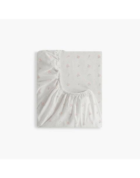Ditsy Floral Crib Sheet - Pink