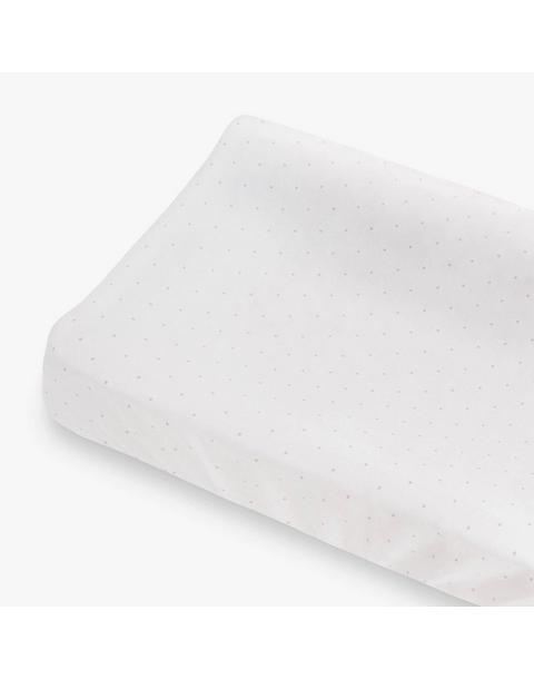 Classic Polka Dots Changing Pad Cover - Pink