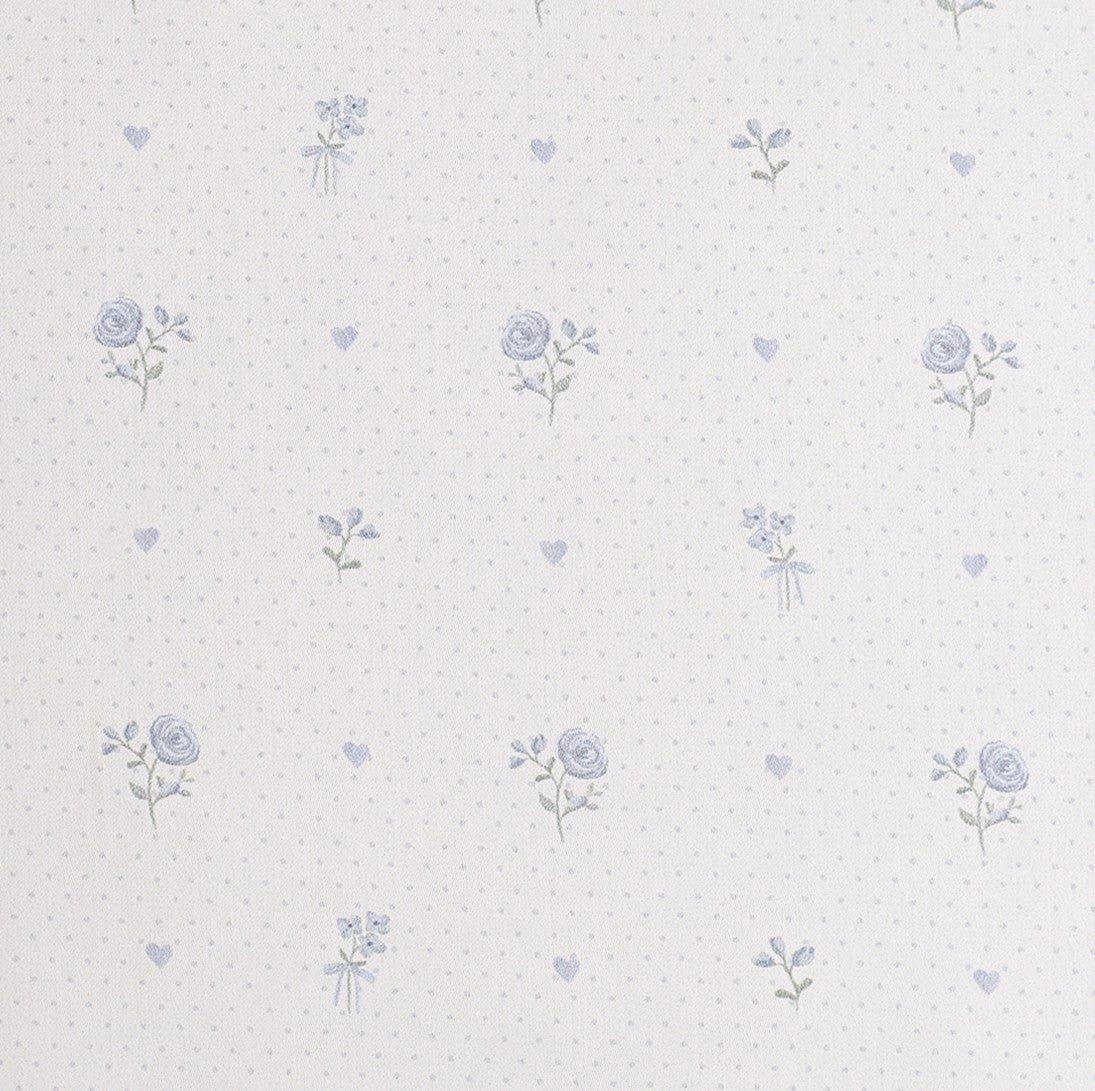 Ditsy Floral Baby Duvet Set - Blue image number 3