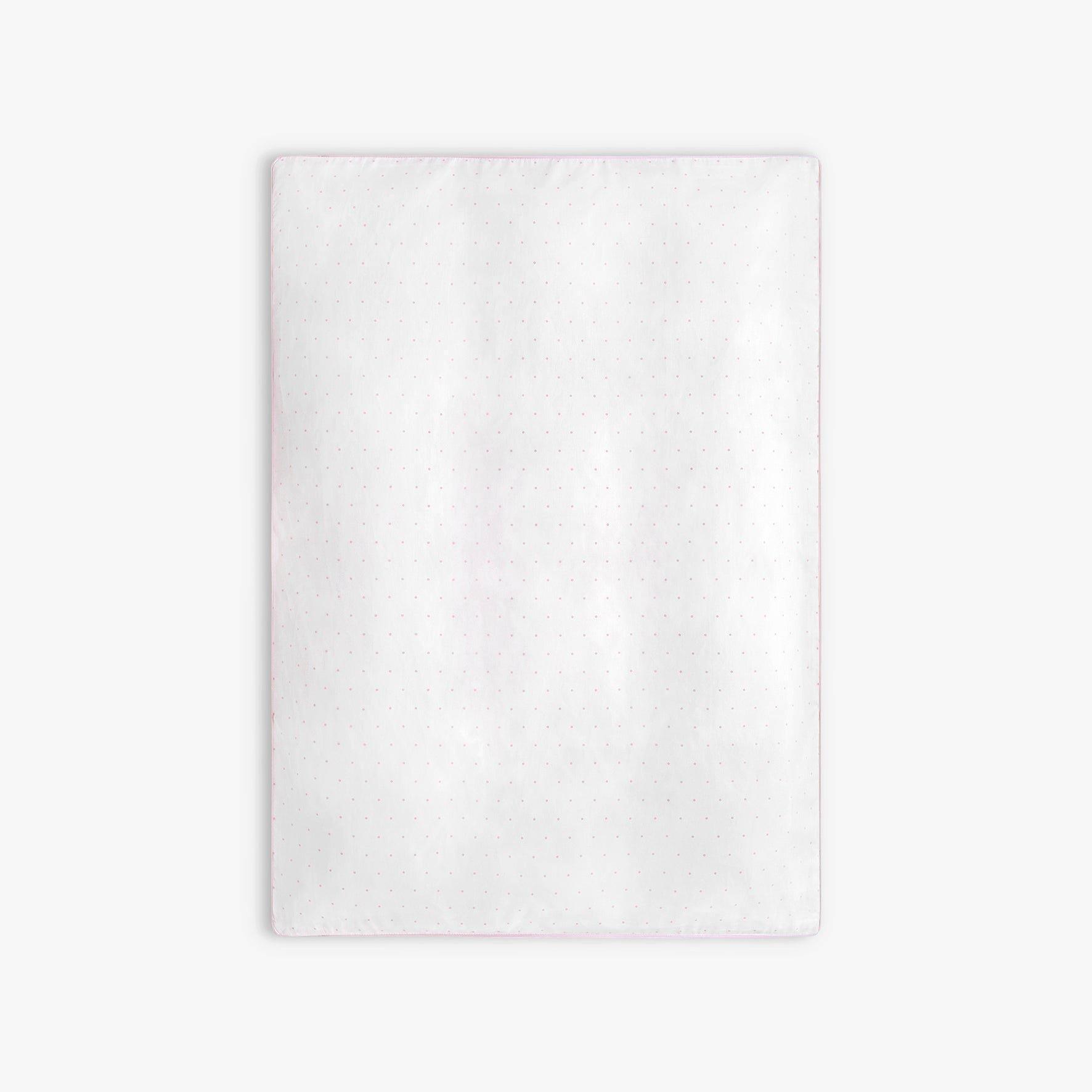 Classic Polka Dots Baby Duvet Set - Pink image number 1