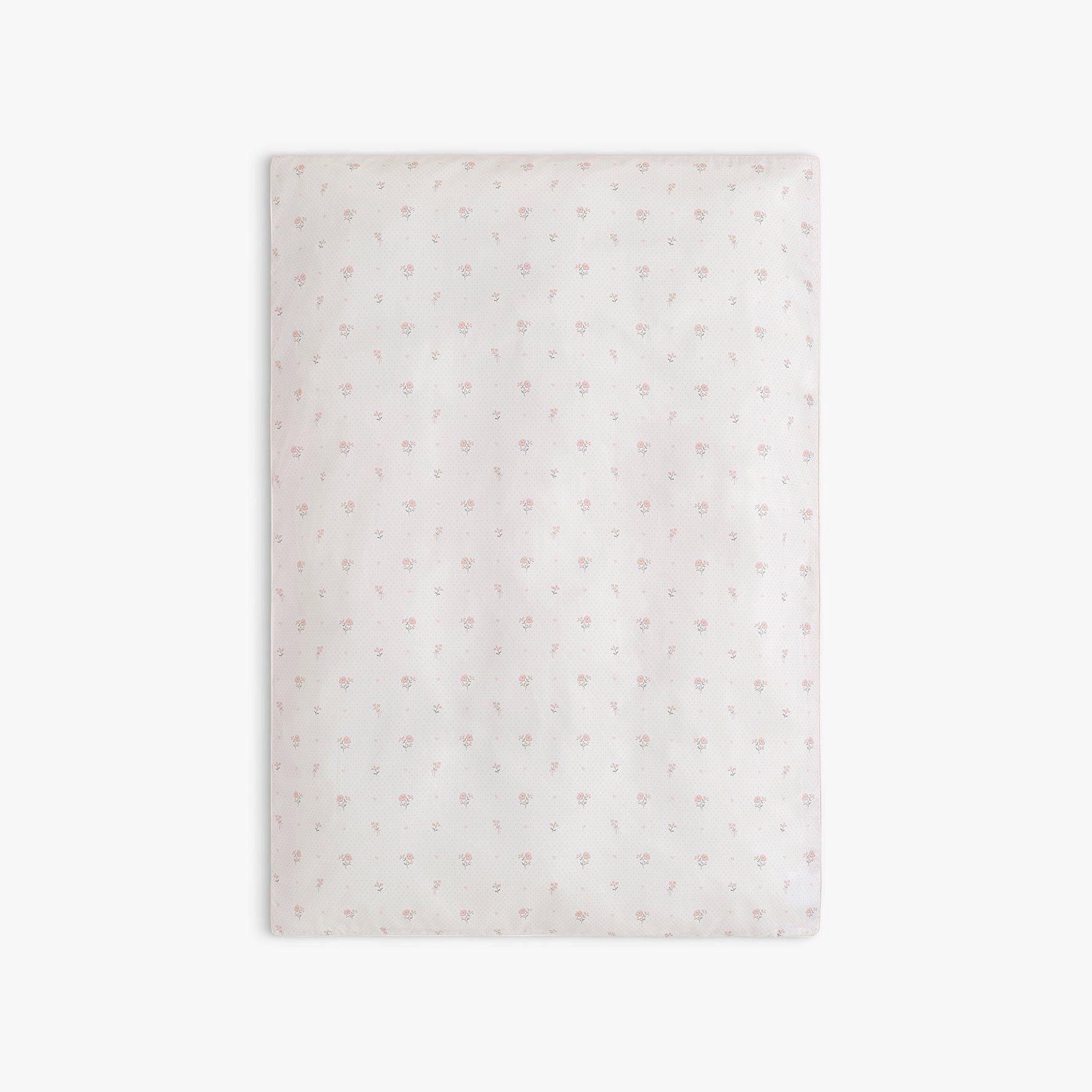 Ditsy Floral Baby Duvet Set - Pink image number 1