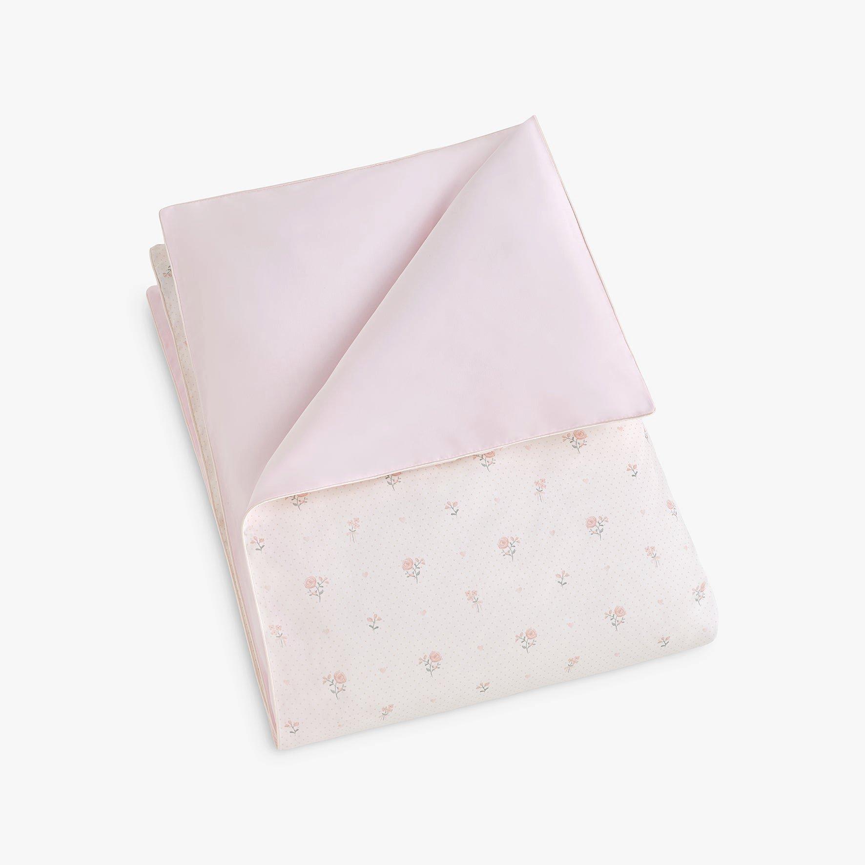Ditsy Floral Toddler Duvet Set - Pink image number 2