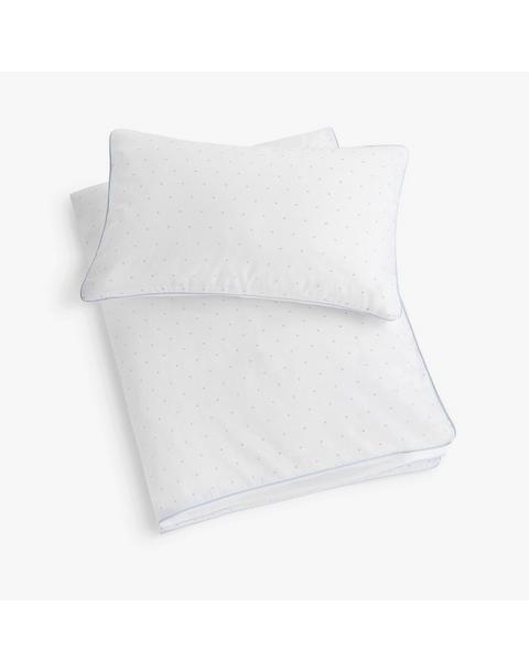 Classic Polka Dots Toddler Duvet Set - Blue