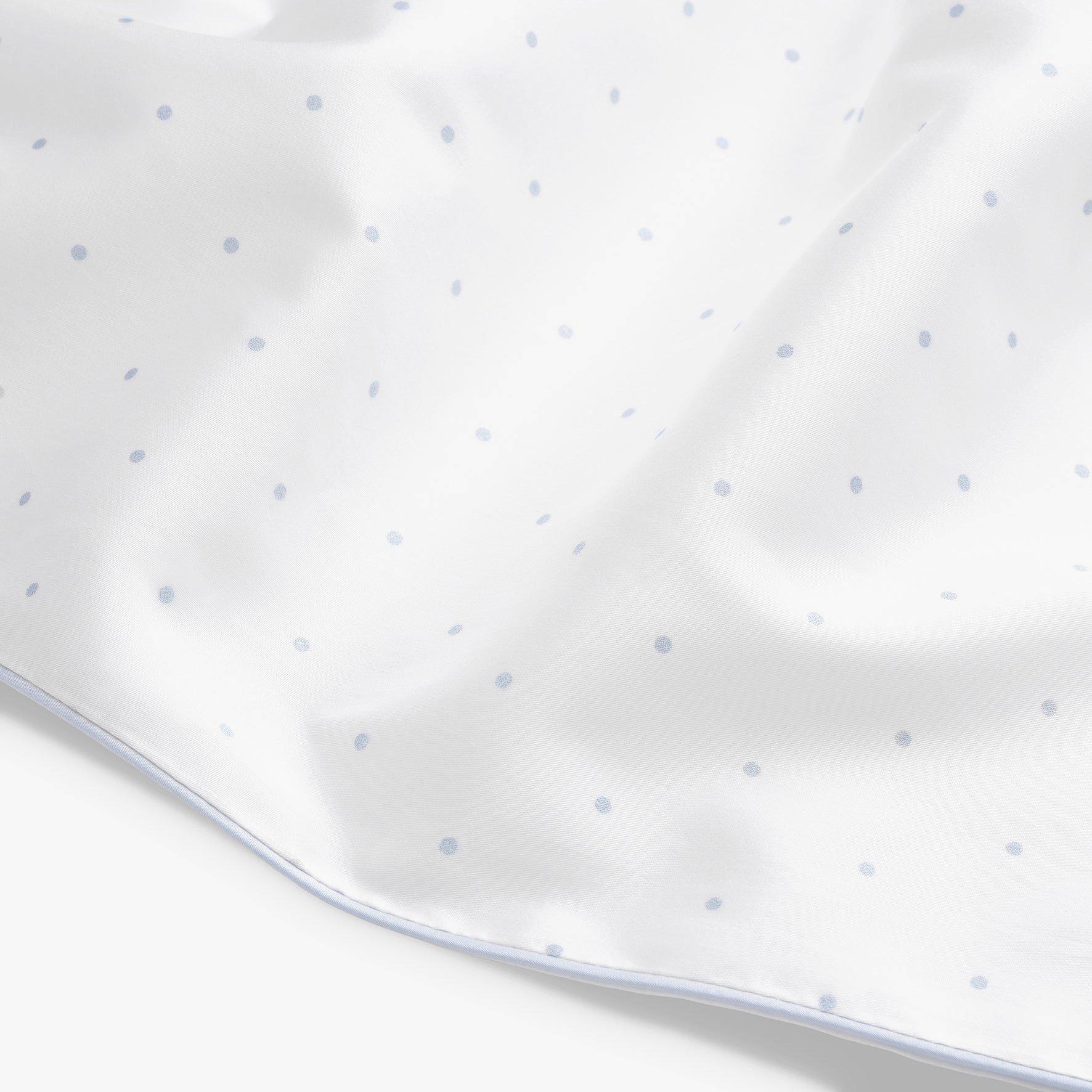 Classic Polka Dots Baby Duvet Set - Blue image number 3