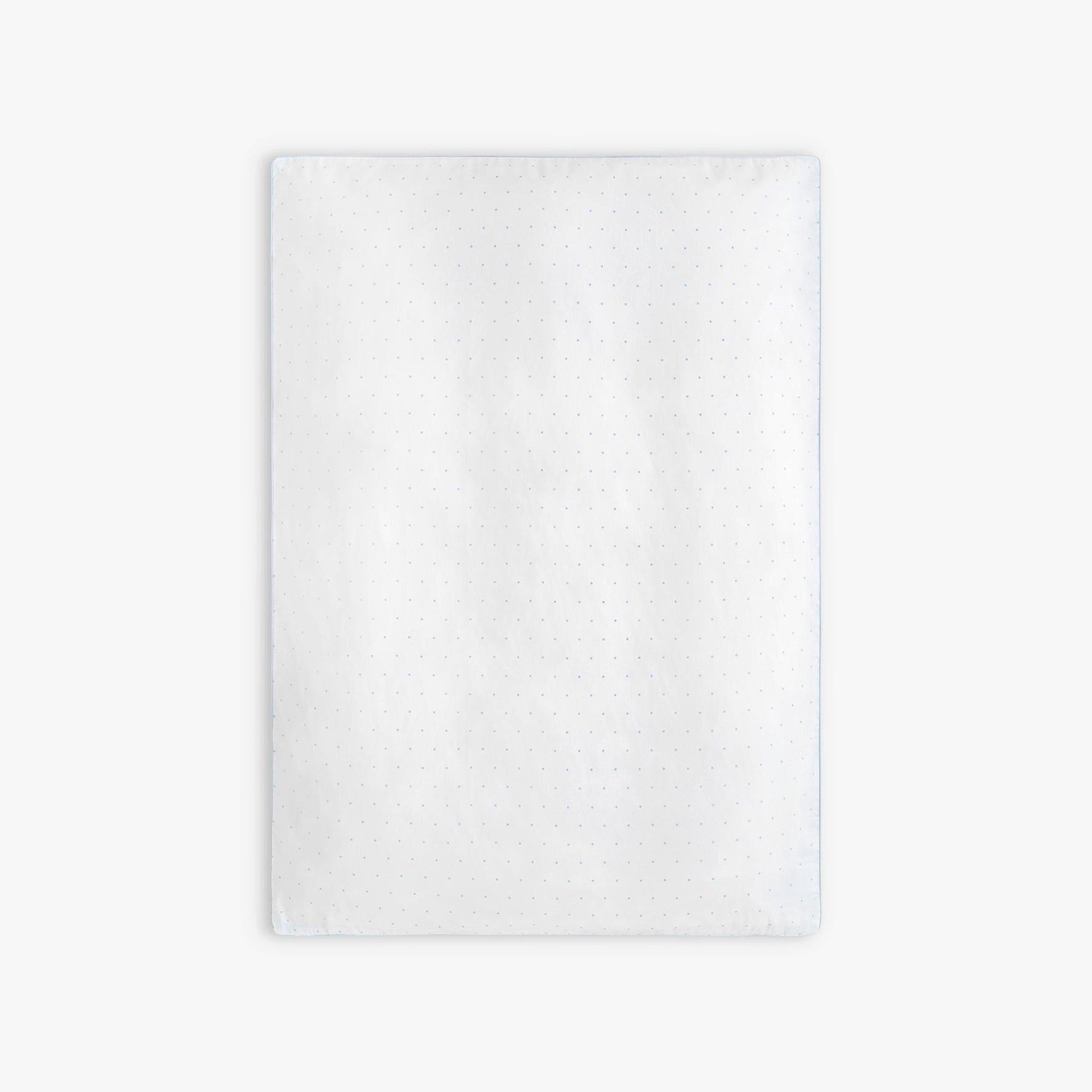 Classic Polka Dots Baby Duvet Set - Blue image number 1