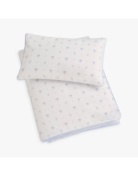 Ditsy Floral Toddler Duvet Set - Blue