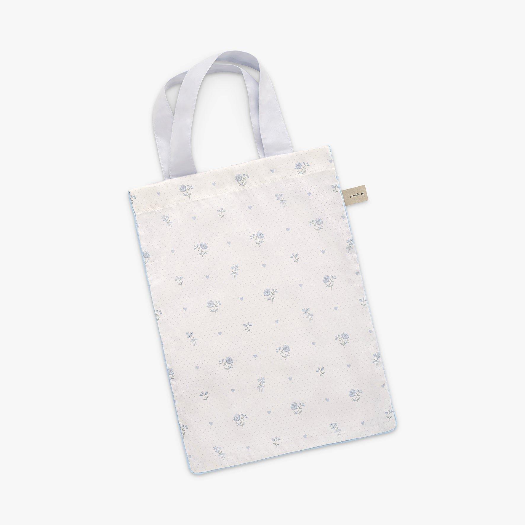 Ditsy Floral Toddler Duvet Set - Blue image number 3