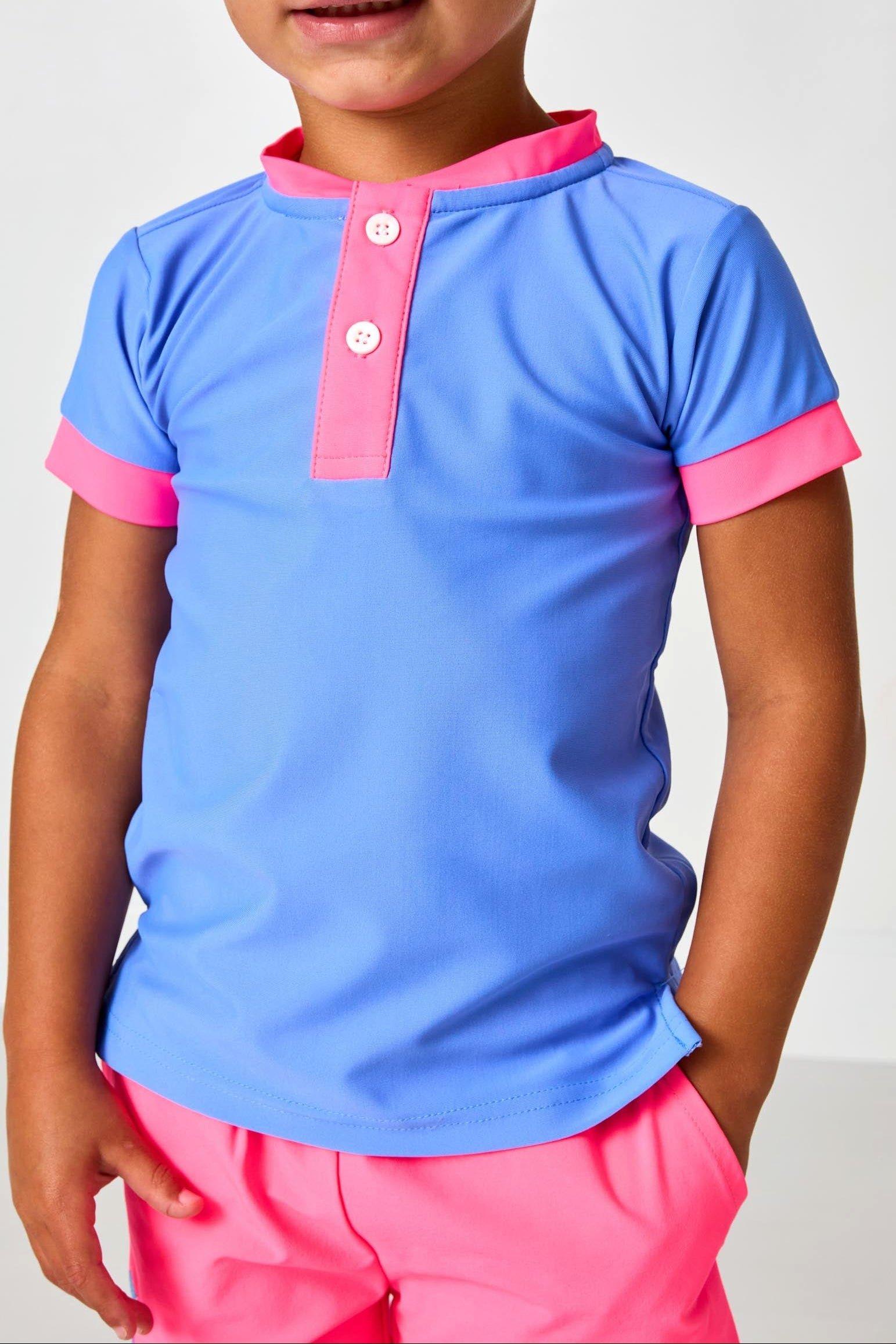 Boys Blade Shirt - Sky Blue image number 2
