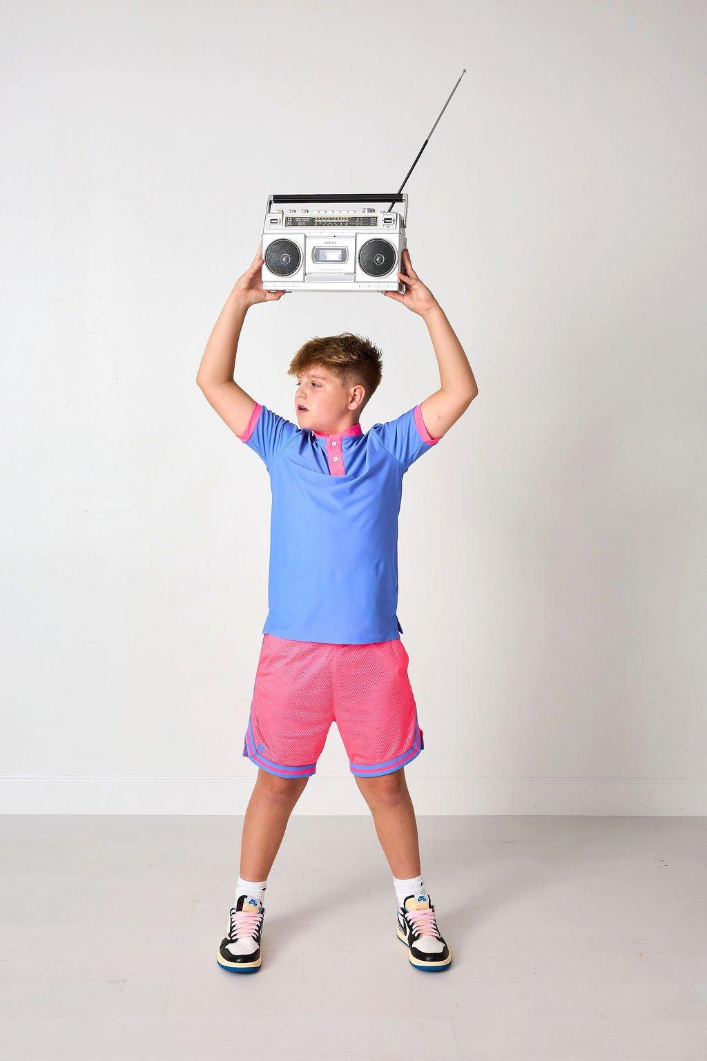 Boys Blade Shirt - Sky Blue image number 4