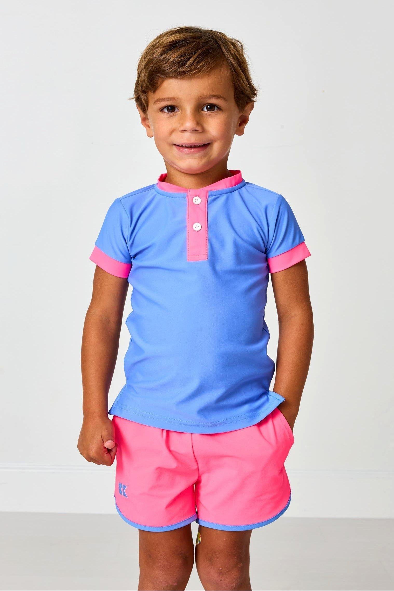 Boys Blade Shirt - Sky Blue image number 1