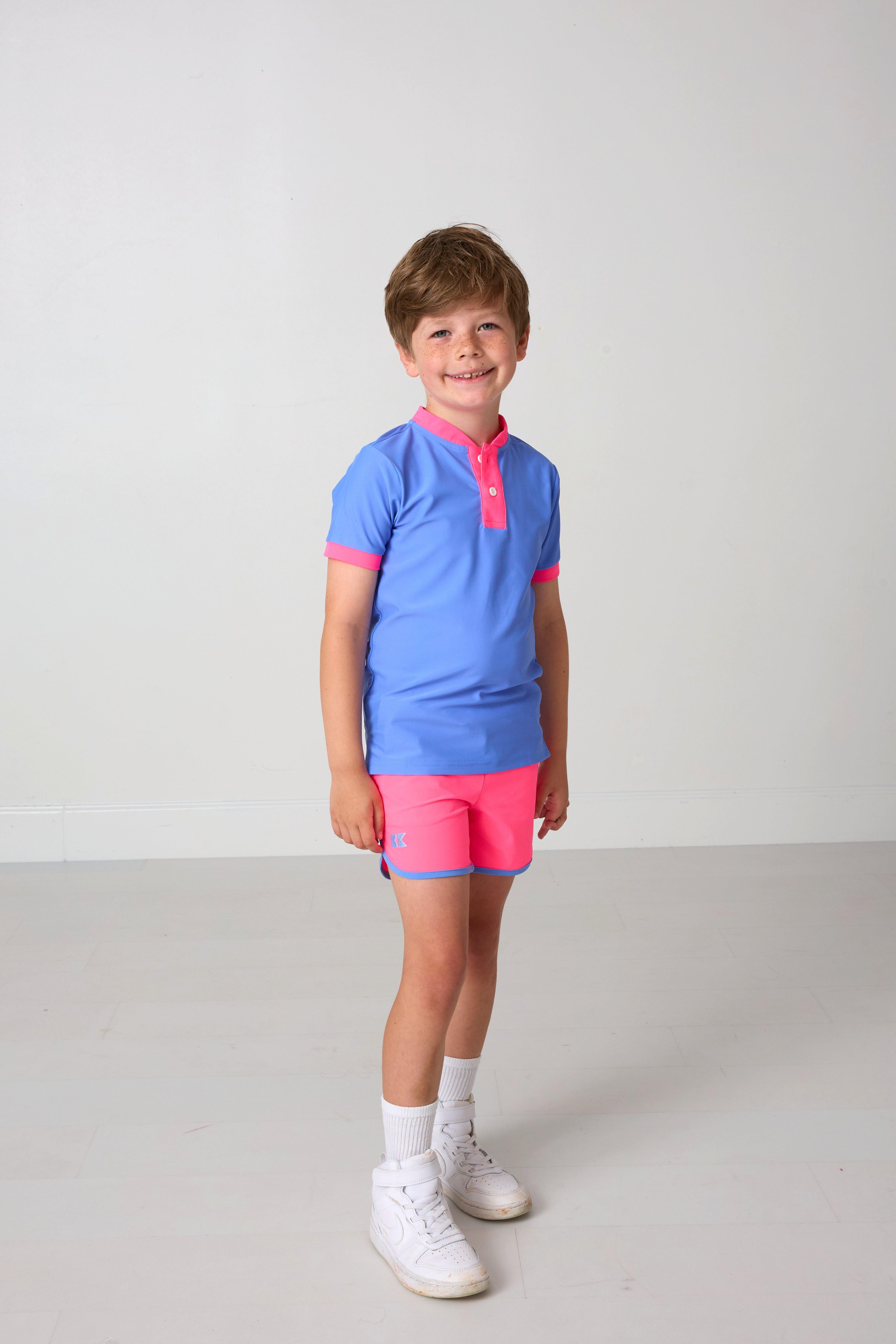 Boys Retro Super Short - Neon Pink image number 4