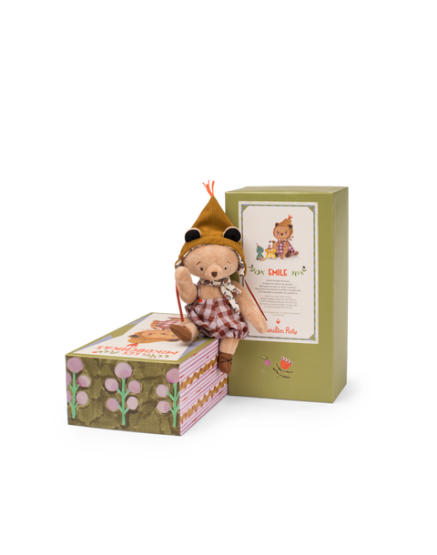 Emile the Bear (small) - Les Minouchkas