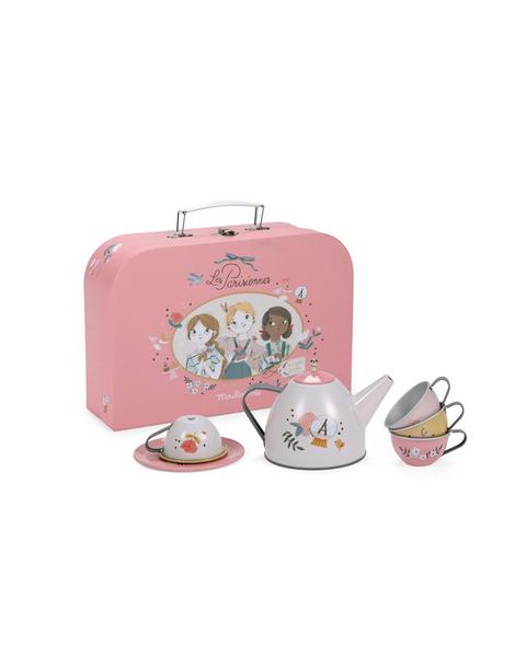 Suitcase - New Tea Party Metal Set The Parisiennes