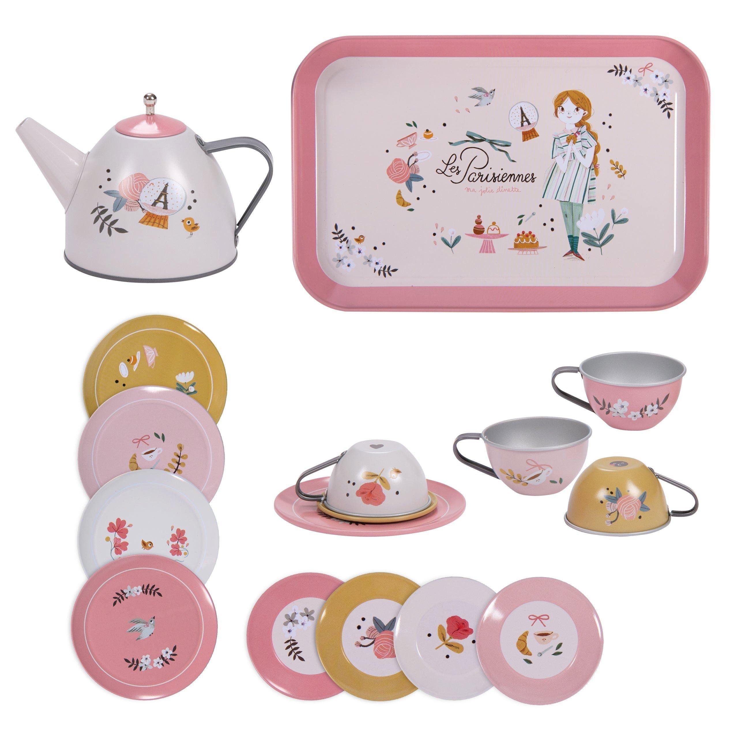Suitcase - New Tea Party Metal Set The Parisiennes image number 2