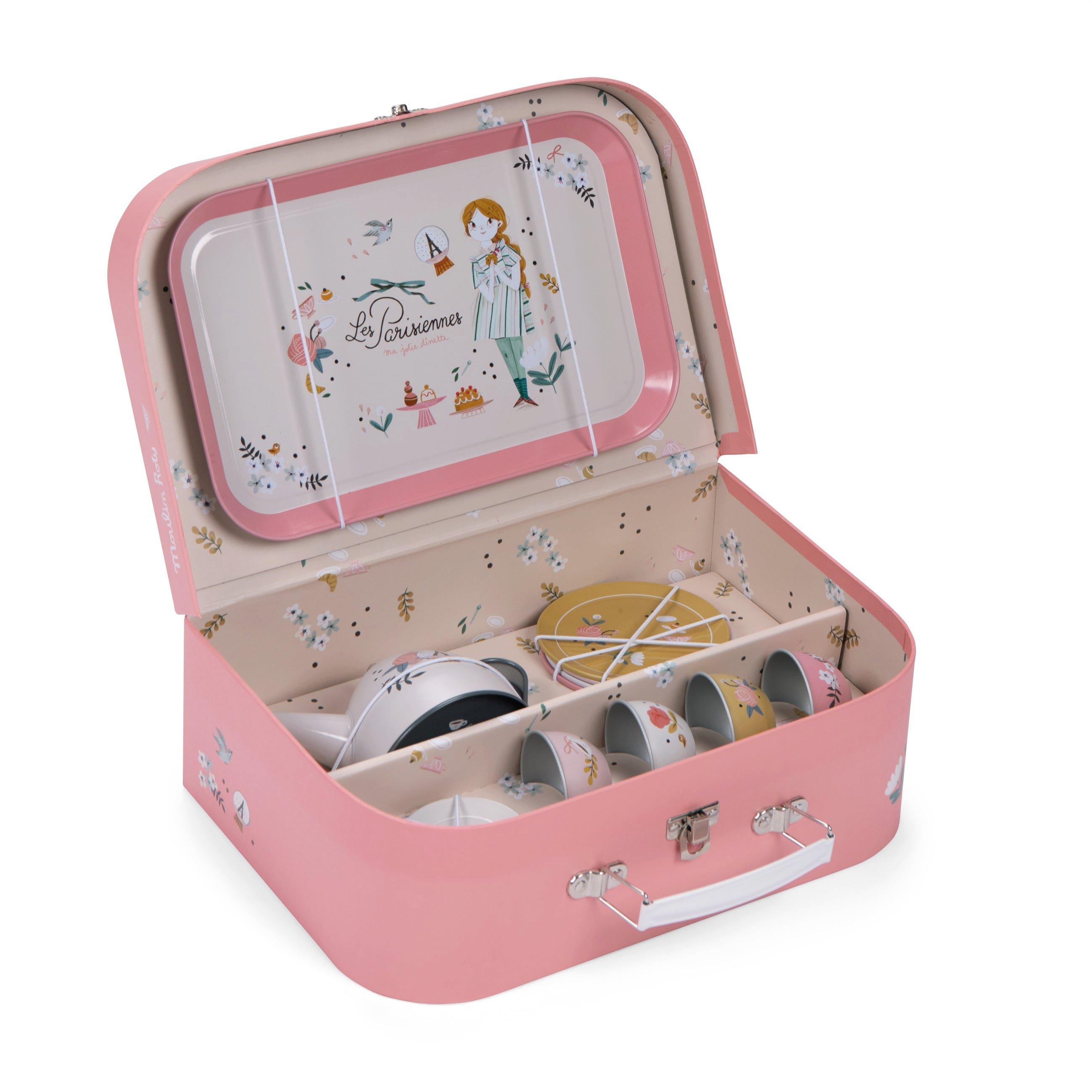Suitcase - New Tea Party Metal Set The Parisiennes image number 1